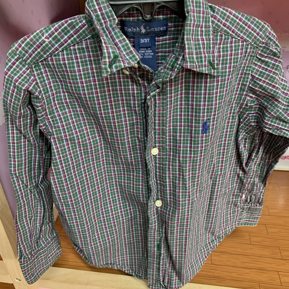 Ralph Lauren size 3T button Down